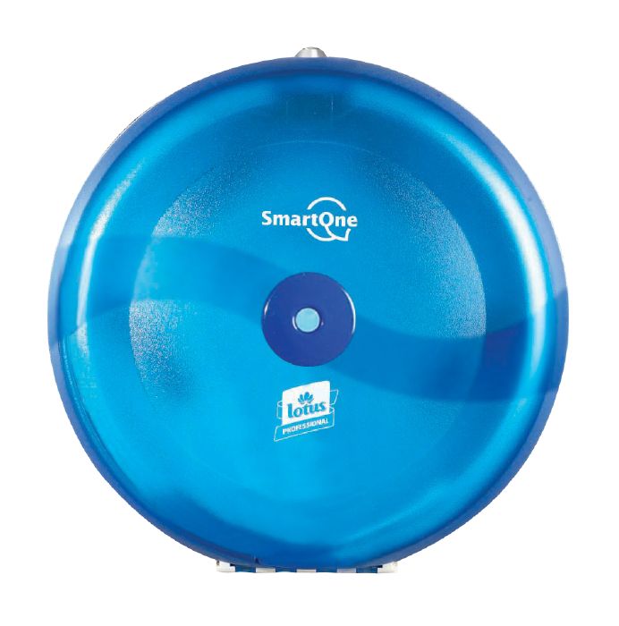 Dispenser, Lotus Smartone, til toiletpapir, blå,