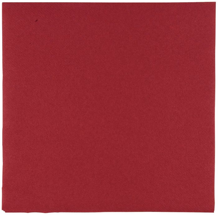 300 Airlaid Dinner Servietten 48x48cm 1/4 Falz Stoffähnlich Bordeaux